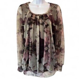 Y2K Fairy Whimsigoth Girlhoodcore BaiShengGT Floral Blouse